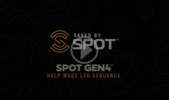 SPOT Gen4 Help Mode LED Sequence