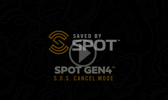 SPOT Gen4 SOS Cancel Mode LED Sequence