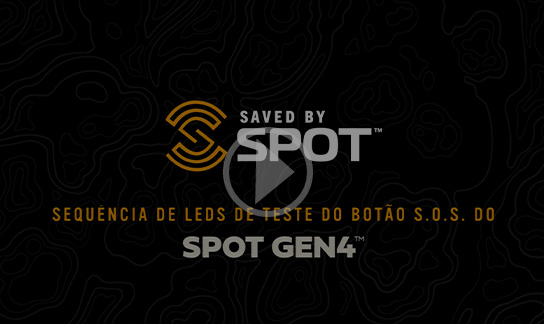 SEQUÊNCIA DE LEDs DE TESTE DO BOTÃO SOS DO SPOT GEN4
