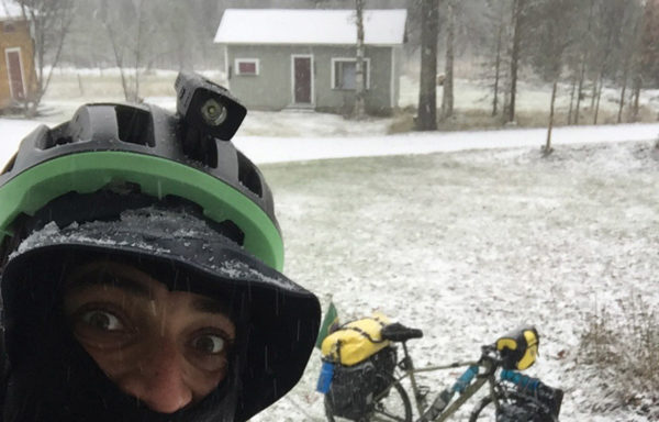 círculo polar ártico, América do sul, viagem de bicicleta, neve