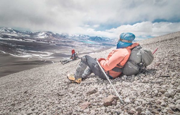 ojos del salado, vulcão incahuasi, montanhismo, trekking