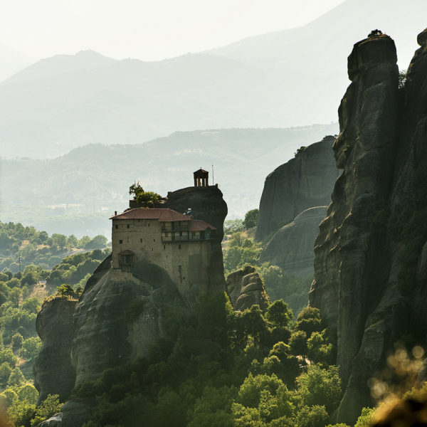Monastérios em Meteora, Grécia