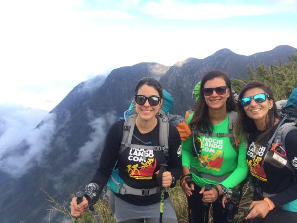 mochilando com elas mulheres no topo spot brasil